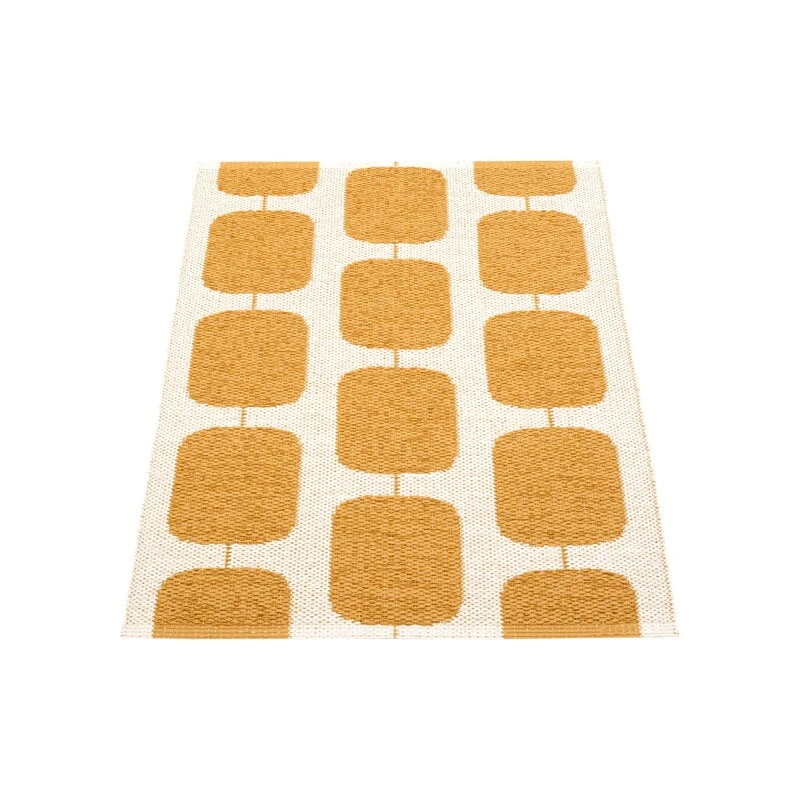 Pappelina Sten Rug, 70 X 100 Cm, Ochre - Vanilla 4 Pappelina Sten Rug, 70 X 100 Cm, Ochre - Vanilla - Image 2