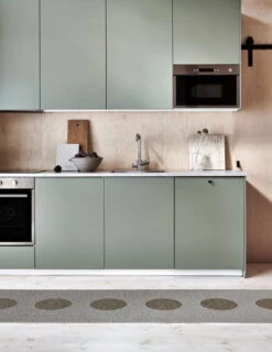 Pappelina Vera 2.0 Rug, 70 X 280 Cm, Dark Linen -Textile Promotional Store pappelina vera20 darklinen kitchen creative