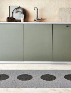 Pappelina Vera 2.0 Rug, 70 X 200 Cm, Grey -Textile Promotional Store pappelina vera2 grey kitchen creative2