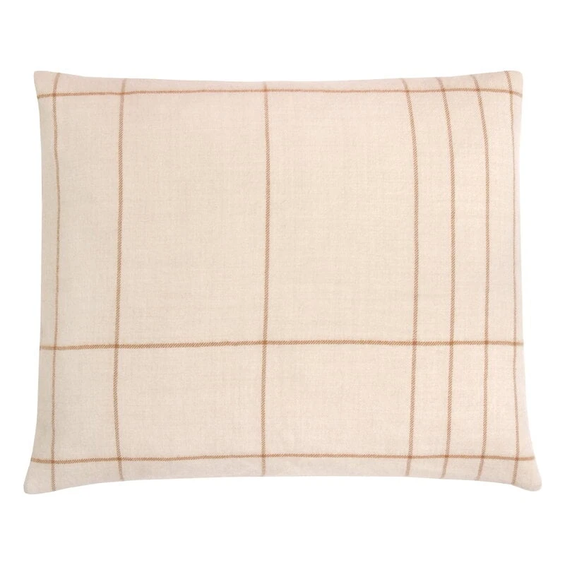 Paustian Soft Pillow, Checks, Rust 3 Paustian Soft Pillow, Checks, Rust