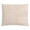Paustian Soft Pillow, Checks, White -Textile Promotional Store paustian soft pillow checks creme white