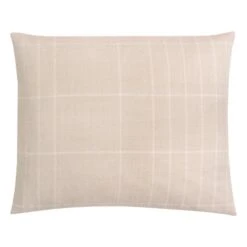 Paustian Soft Pillow, Checks, White