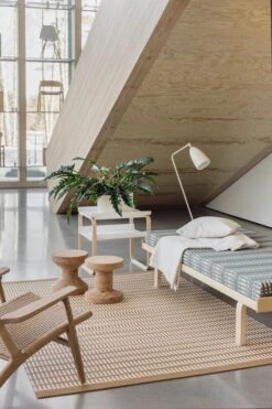 Woodnotes New York Rug, Natural - White -Textile Promotional Store showroom maaliskuu22 Fds11