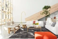 Roots Living Pilari Rug, Bamboo - Wool, Carbon - Brown 13 Roots Living Pilari Rug, Bamboo - Wool, Carbon - Brown -Textile Promotional Store showroom maaliskuu22 Fds7